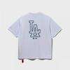 New Era Mlb La Dodgers Line Logo T shirT whiTe 14536490