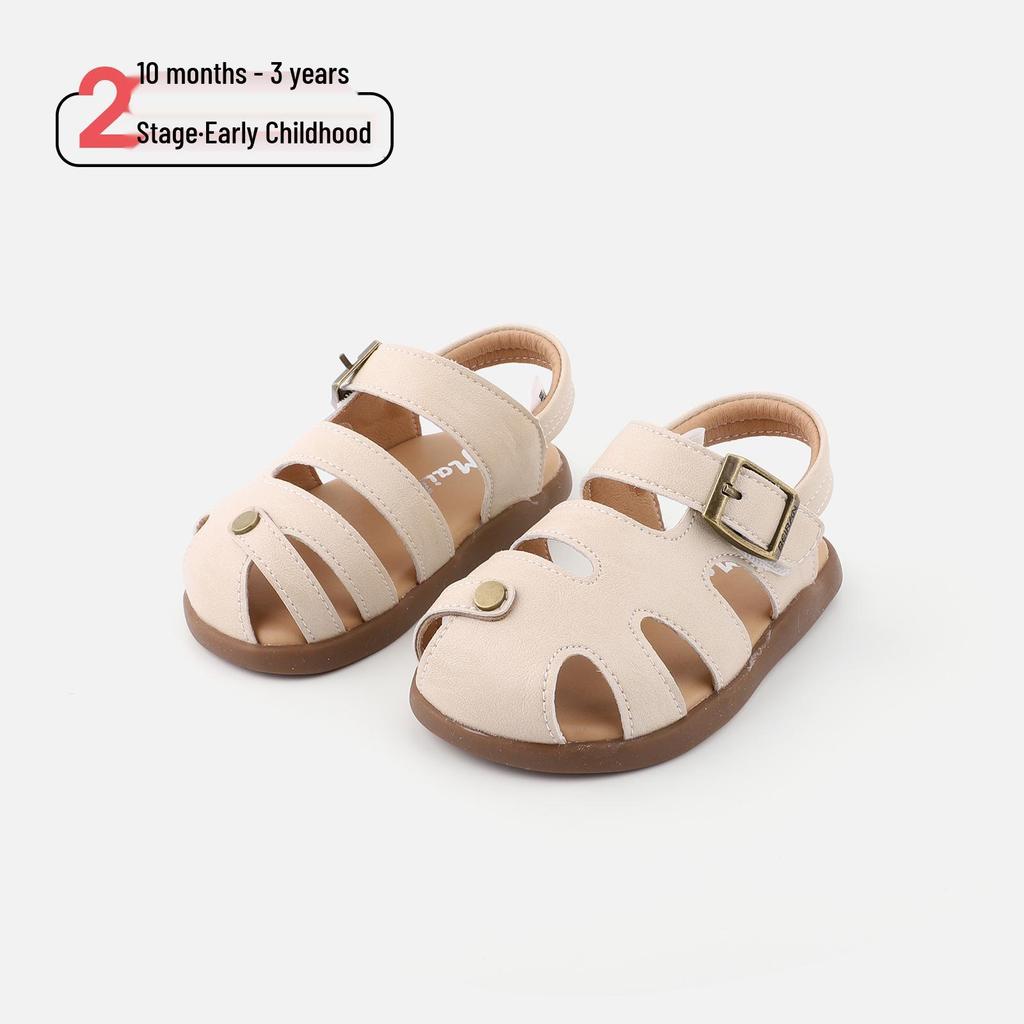 Infant Soft Sole Princess Shoes - Stylish, Closed Toe Sandals for First Steps (1 Year Old)