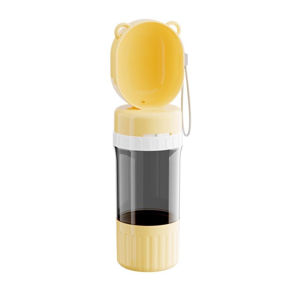 With Food Container Dog Outdoor Water Cup 2-in-1 Pet Feeder  for Pet Walking,Hiking,Travel