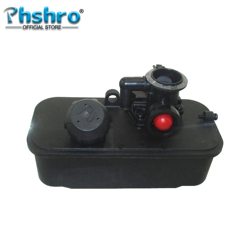 Phshro Gas Fuel Tank Carburetor Assembly For Briggs Stratton 500 Series 158cc engine Lawnmower