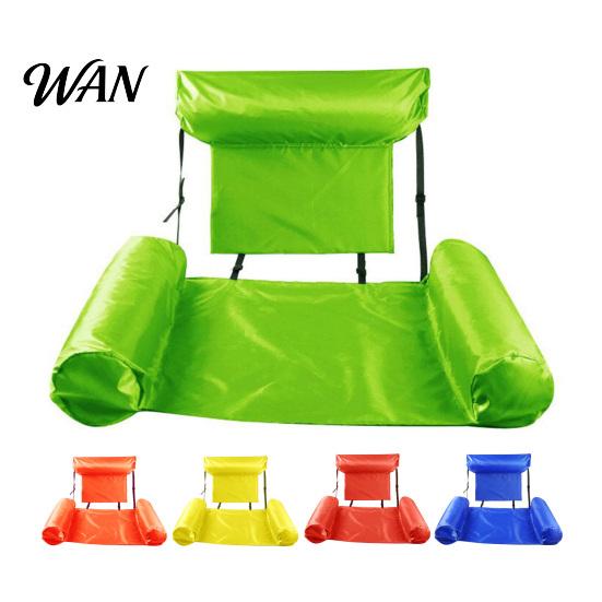 Luxury Water Lounger Inflatable Pool Float Chair, Adult Heavy Duty Floats , Floating Outdoor Lounge Chairs, Blow Up Floaties for Summer Fun Party Lake