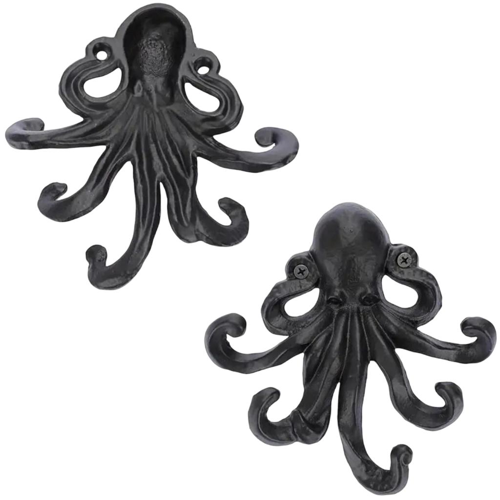 Black Hook, Vintage Wall Hook for Hats, Coats and Towels