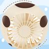 USB Rechargeable Capybara Handheld Fan 3 Speed Adjustable Portable Mini Cooling Fan for Kids Adults Travel Office Home Use