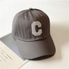 1pc Unisex C Letter Embroidery Baseball Cap,Soft Top Adjustable Casual Street Head Hats,Suitable for Daily Wear,Outdoor Sports