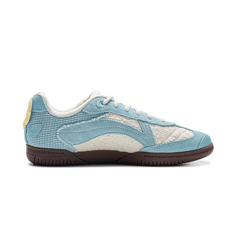 Li Ning Tyakasha X  Table Tennis Collaboration Series Comfortable Durable Non-Slip Low-Top Casual Shoes Unisex Casual Shoes Sky-Blue AZGV153-2