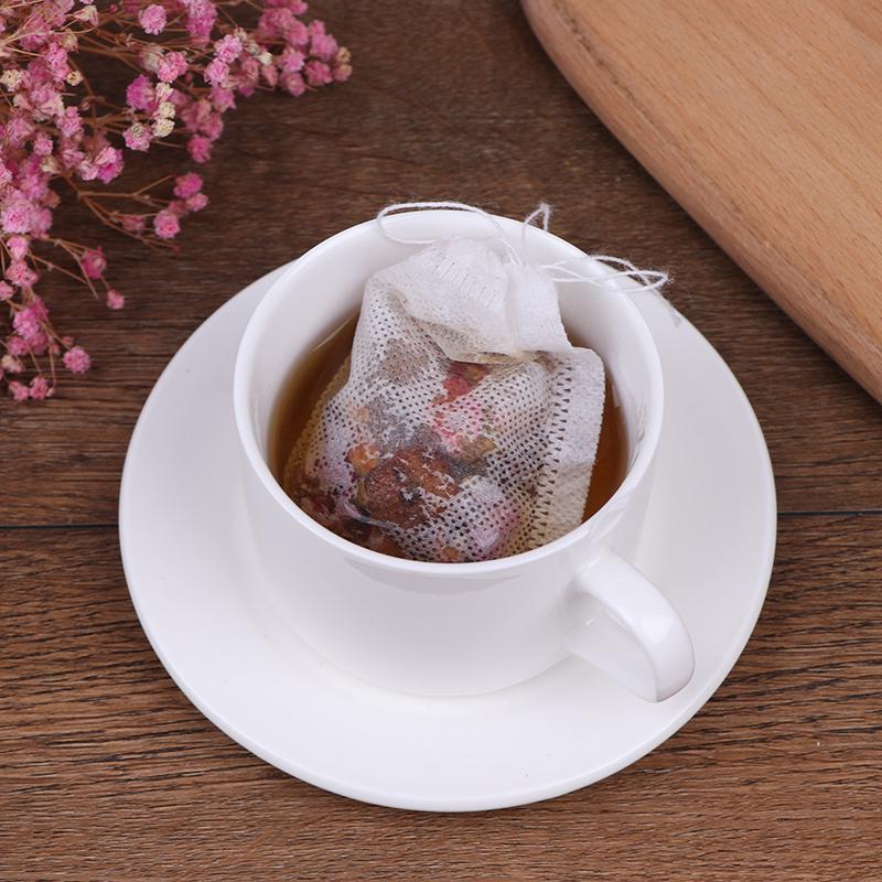 100Pcs/Lot Bags Tea Bags Infuser With String Heal Seal 7 X 9Cm Sachet Filter Bag