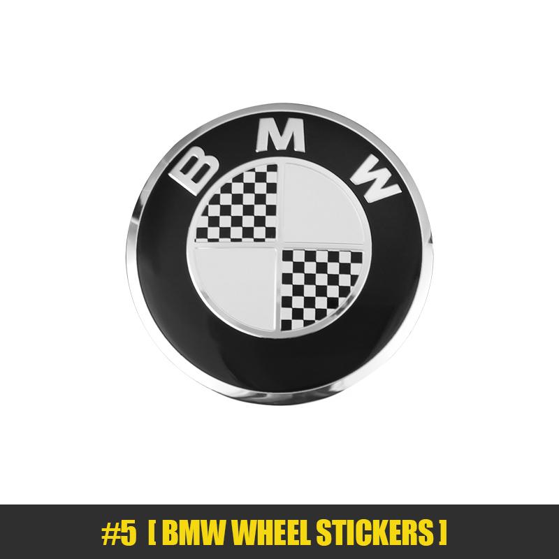 For BMW M E46 E90 E60 4Pcs 56mm Car Badge Wheel Center Hub Cap Sticker Accessories For BMW M E46 E90 E60 F30 F10 E39 E36 F20 G30 G20 E87 E92 E91 X1 X5