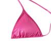 2025 European & American Solid Lace-Up Beach Bikini Swimsuit for Women