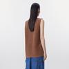 JNBY Summer V-Neck Open Front Knit Vest