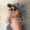 Printed Muslim Hijab Cap Women Baseball Wrap Head Ramadan Headwear Turban Bonnet Hat