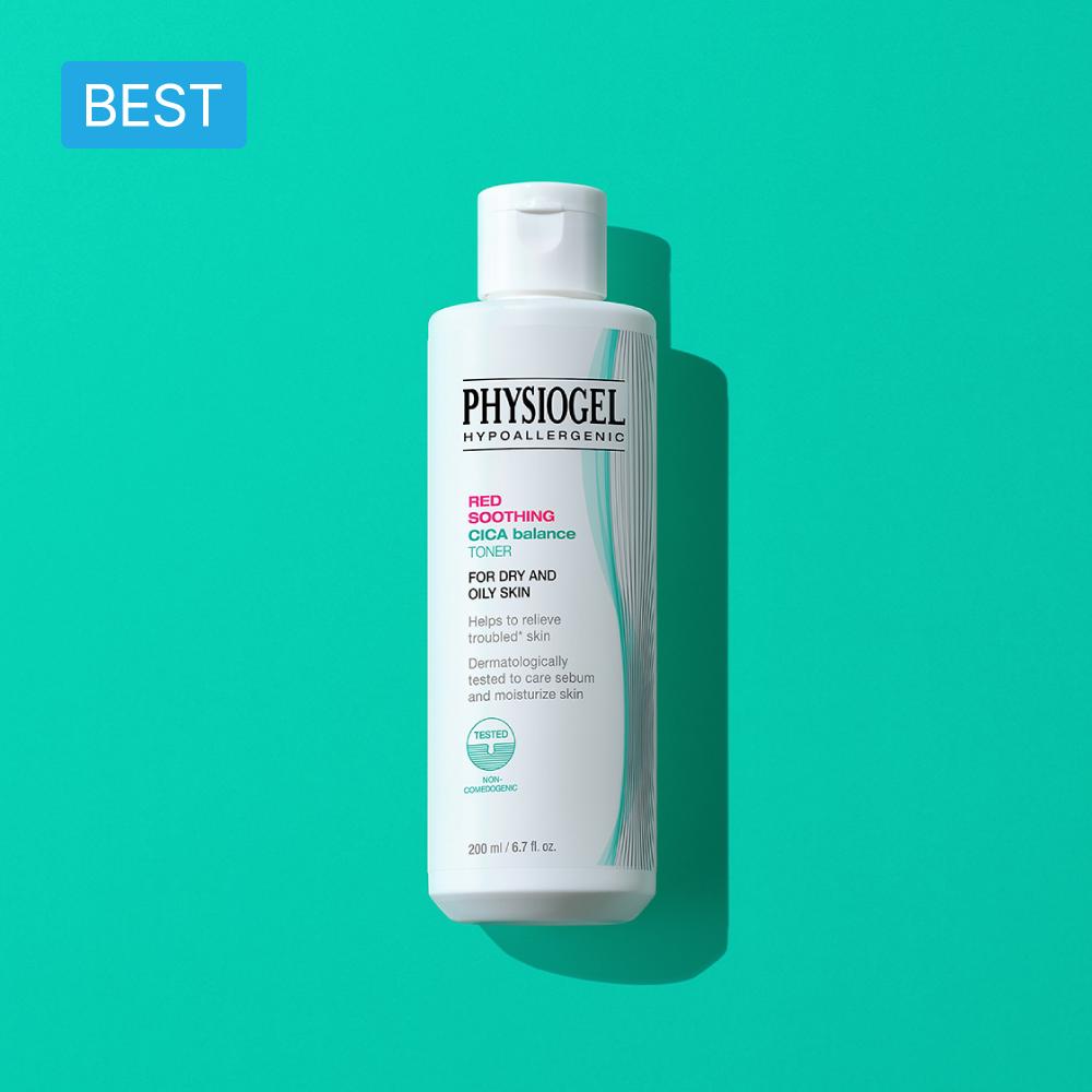 PHYSIOGEL Red Soothing Cica Balance Moisture Toner (200ml)