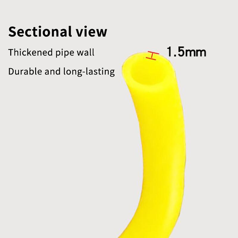 1 Piece Universal Pump Extension Tube Tire Air Compressor Hose Flexible Recoil Air Inflator Connector Replacement Inflator Hose