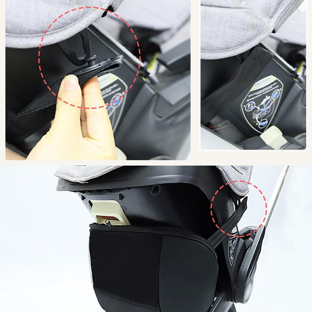 DOONA 4-in-1 Baby Carrier: Car Seat Cover, Rain Cover, Mosquito Net, Hanging Bag, Mummy Bag, Sunshade, Wheel Accessories.