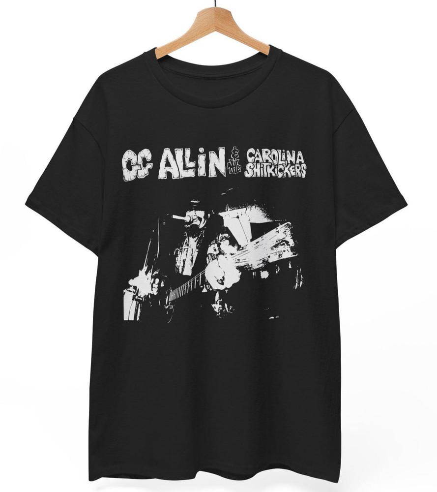 

GG Allin Vintage T-Shirt: Punk, Grindcore, Thrash, Hate Core Rock Merch S-5XL L