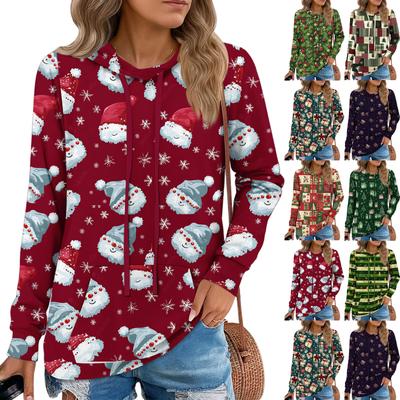 Sudaderas con capucha para mujer, sudadera con capucha de moda para adolescentes, top túnica de otoño para mujer