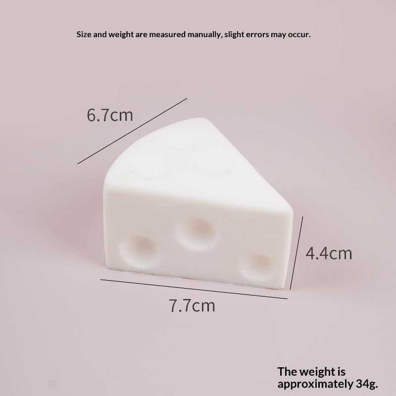 Cheese Squishy Toy Simulation Cheese Squeeze Toy Soft Cute Decompressing Pinching Cheese Sticky Slow Rebound For Adults Toy
