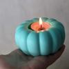 2026 Latest Models 3D Pumpkin Candle Holder Silicone Mold DIY Halloween Ornament Craft Making Plaster Resin Candlestick Casting