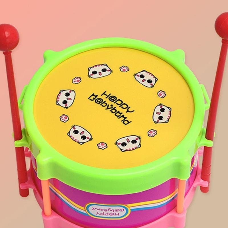 Musical Learning Toy For Baby Interactive Sand Hammer Drum Trumpet Auditory Hand Eye Coordination Music Instrument Toy