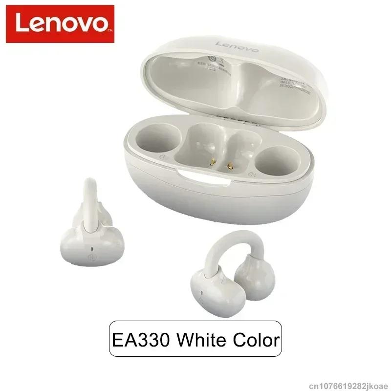 Lenovo EA330 Open Earphones HiFi Stereo HD Mic Call Earbuds Wireless Bluetooth Headphones Sports Gaming Ear Clip Headset 300mAh