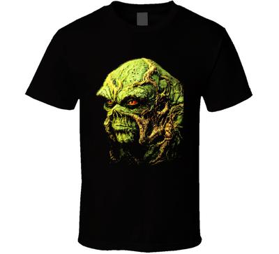 Swamp Thing Klassieke Stripheld Zwart T-shirt Heren Dames T-shirts Top