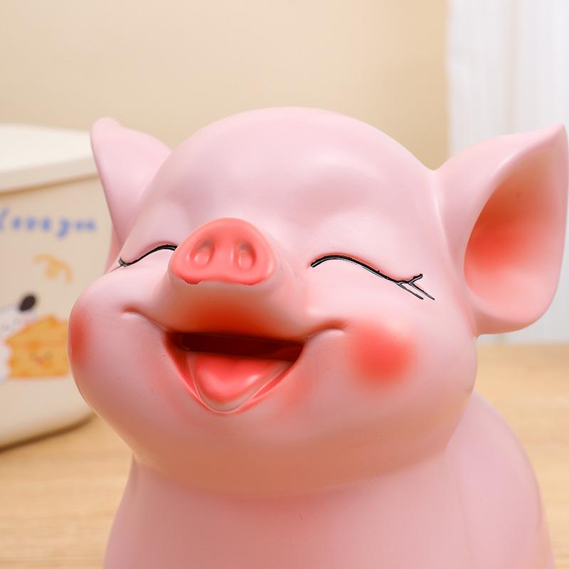 Entzückliches Sparschwein: Cartoon-Schwein-Sparschwein & Dekor-Geschenk
