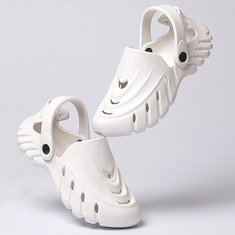 Модные ажурные тапочки с отверстиями для женщин 2024 года — фото 5