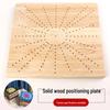 Hexagonal Flower Yarn Crochet & Knitting Board - Handmade Tool for Shaping Granny Squares