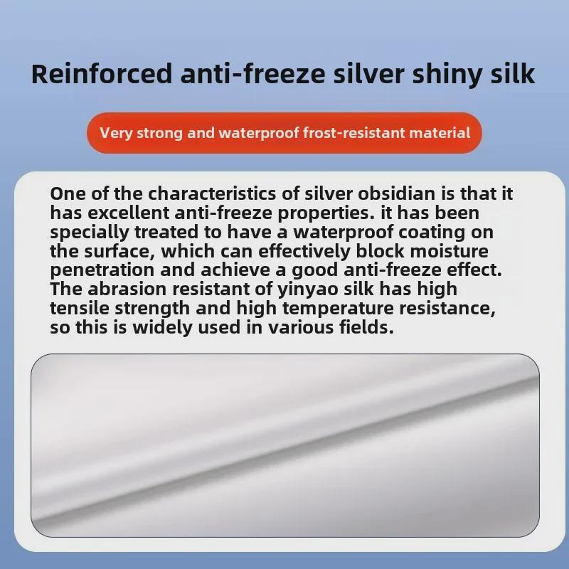 Winter Car Windshield Snow and Frost Cover - Thick, Anti-Freeze Protection for Front Windshield