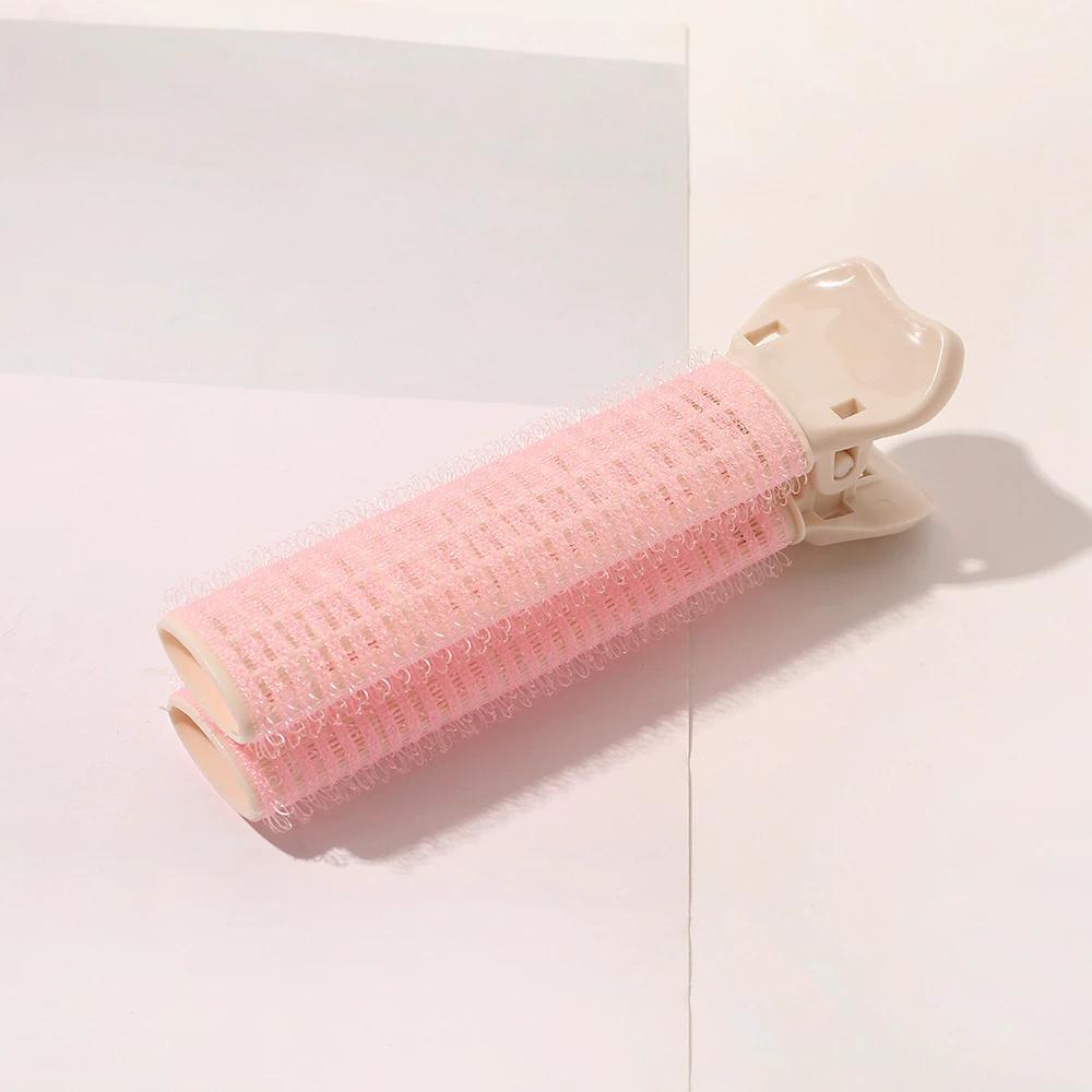 1/2/6pcs Hair Root Fluffy Clip Lazy Hair Edge Clip Women Top Styling Curling Barrel Portable Korean Bangs Side Clips Hair Roller