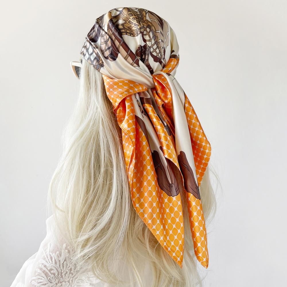 New Arrivals: 90cm Scarves and Handkerchiefs – Women’s Rayon Scarves, Satin Scarves, Large Handkerchiefs and Printed Shawls