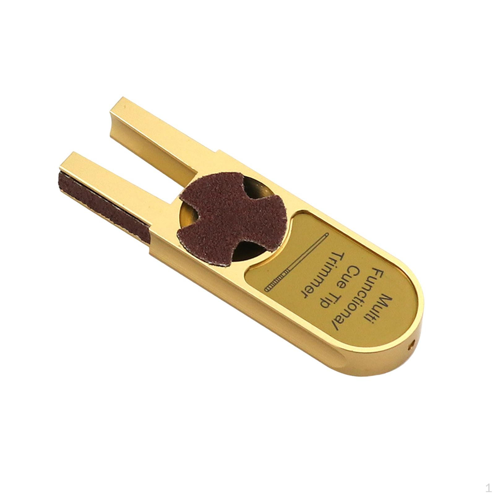 

Инструмент для ухода за наклейкой для бильярдного кия, U-образный напильник для палки