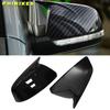 Cache-coques de rétroviseur latéral motif fibre de carbone Pour Mercedes Benz Classe A B W169 A160 W245 2008-2012