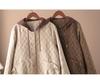 Women's Quilted Cotton Jacket: Lightweight, Autumn/Winter 2025, Plus Size, Short Coat for Middle-aged