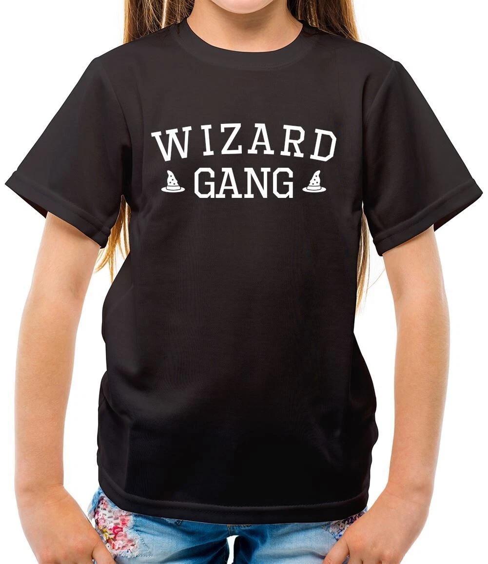Wizard Gang - Kids T-Shirt - Fantasy Magical HP Magic Halloween Witch 160