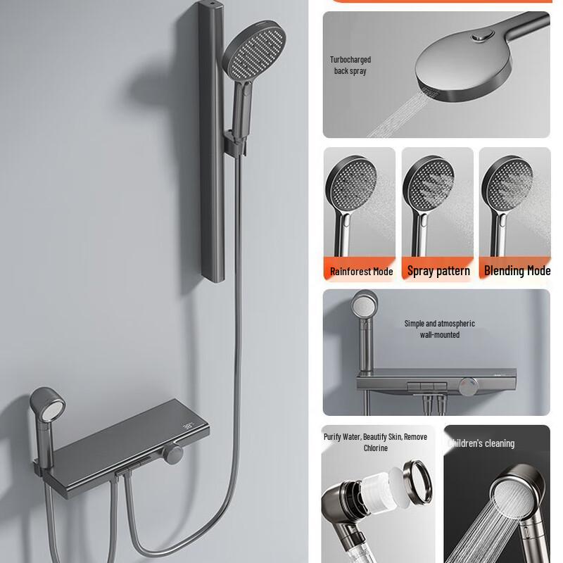 TLXT Concealed Bathroom Shower Set