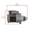 Starter Compatible with Kawasaki 211637021 211637025 211630755 211630757 999966121 for Motorcycle Engine Starting System High P