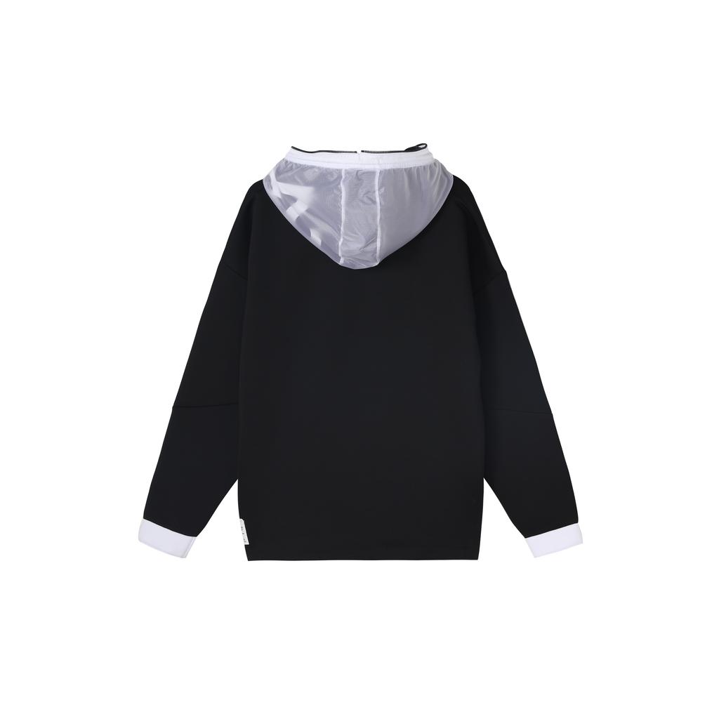Air Jordan Engineered 1/2 Zipper Hoodie 'Black' Men's AT9780-010