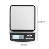 Waterproof High-Precision Kitchen Electronic Scale Digital Precision Balance Food Scale Household Coffee Baking (NO Battery)
