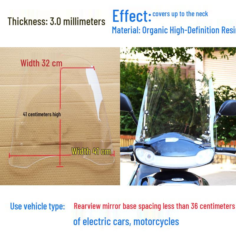 Electric Vehicle High-Definition Transparent Windshield