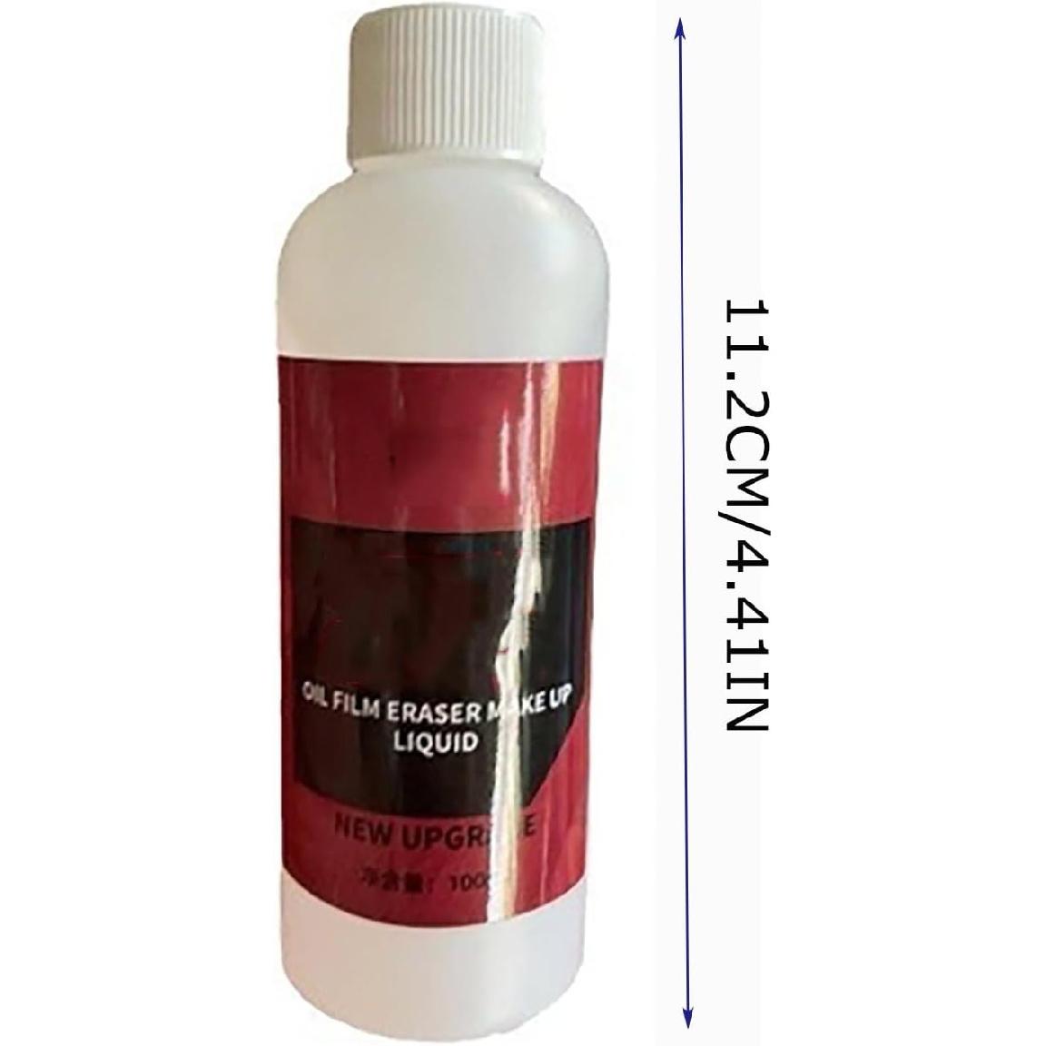 

Automotive Oil Film Cleaning Brush, Glass Coating for Windshield, Glass Coating for Windshield, Anti-rain Fog Cleaning Glass Brush with Remover, 2Replenish