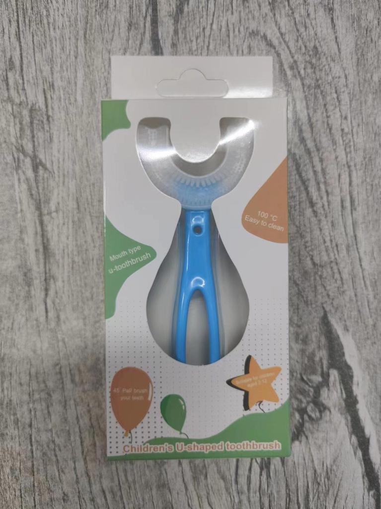 Children's U-Shaped Toothbrush for Baby Oral Care