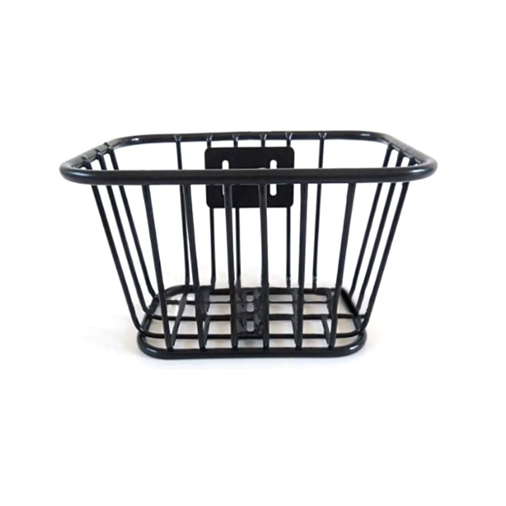 Fixed Durable Mountain Bike Basket Bike Rear Basket  Children's Folding Bike Accessories