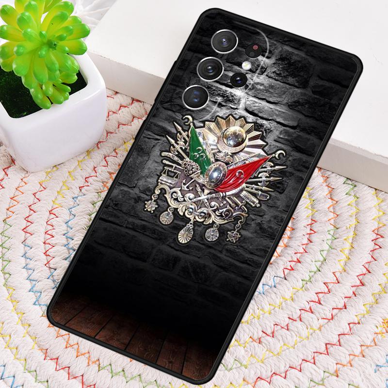 Ottoman Empire Coat Of Arms Funda Silicone Phone Case For Samsung Galaxy note 10 pro S26 S25 S24 S23 S22 S21 Plus Ultra Cover