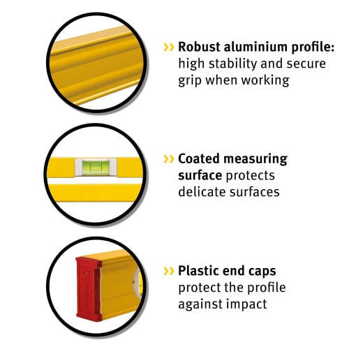 Stabila 80 AS Pro Level 19714 Set of 4