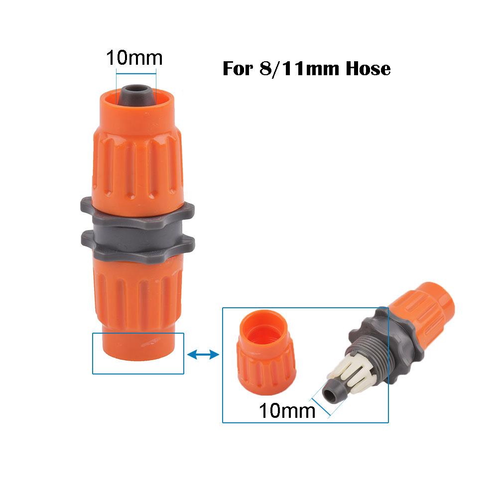 Garden Hose Quick Connector 1/2 3/4 1 Inch Pipe Coupler Stop Water Connector 32/20/16mm Repair Joint Irrigation System