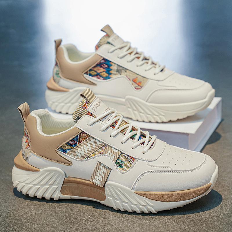 New Summer Breathable Men's Casual Sports Shoes Versatile and Trendy Student Running Shoes Men's Single Shoes