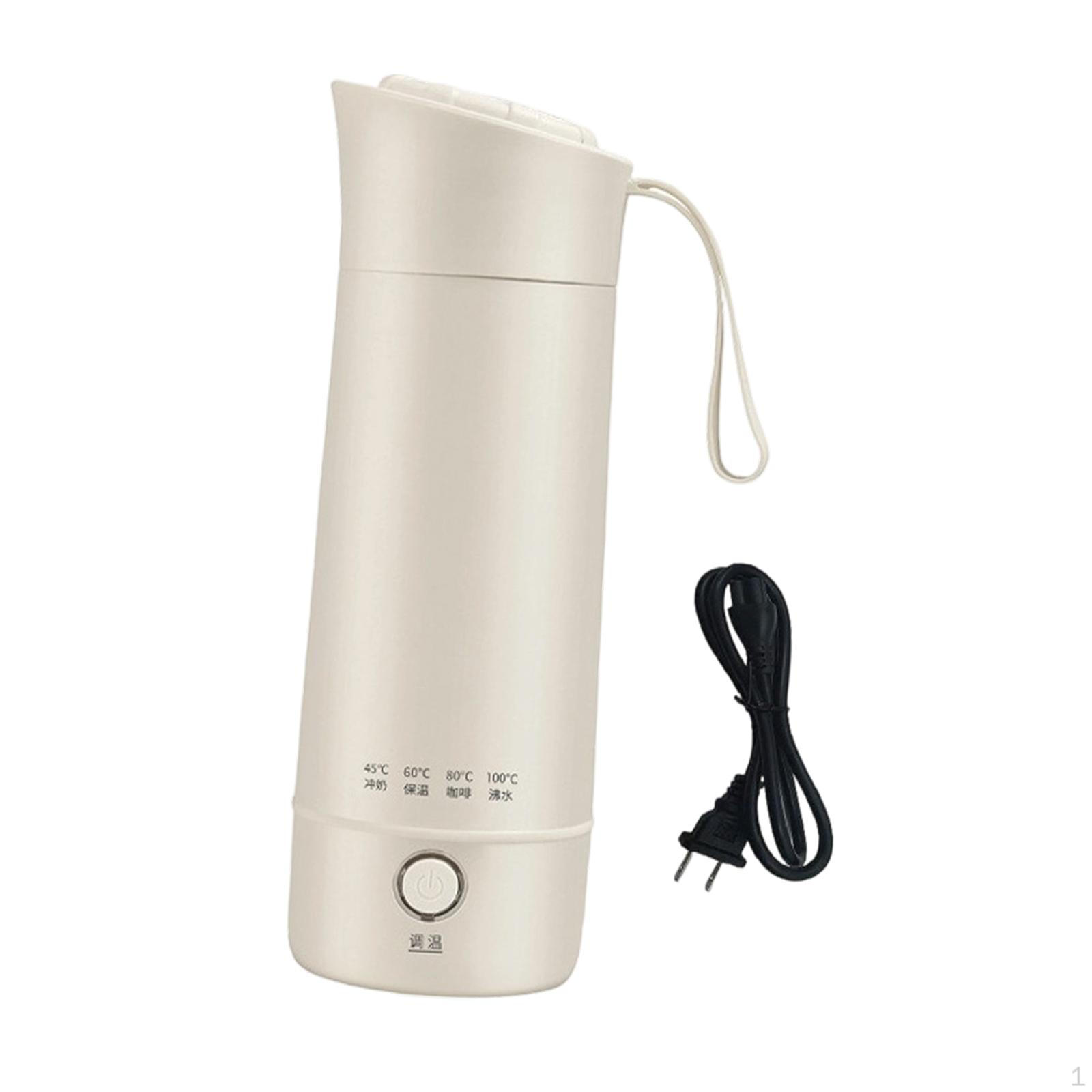 

Portable Electric Kettle Tea Stainless Steel Water Bottle Personal Boiler
