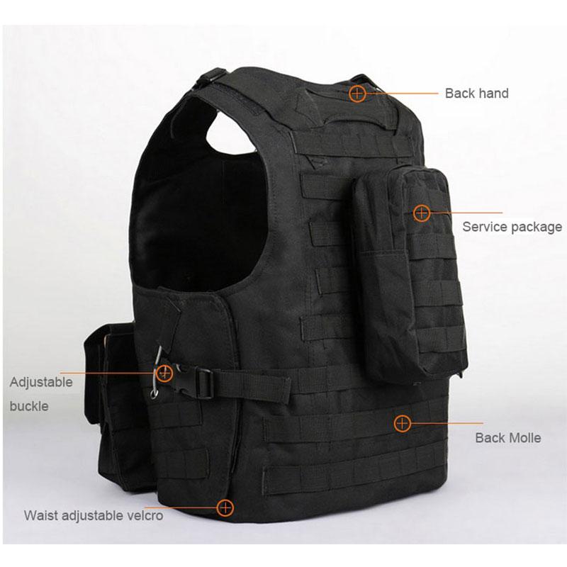 Taktische Weste CS Spiel Airsoft Sturm Molle Weste Ausrüstung Outdoor Bekleidung Jagd Tarnweste Kampf Sicherheitsweste