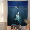 JAWS Movie Colorful Tapestry Wall Hanging Bohemian Wall Tapestries Mandala Wall Art Decor