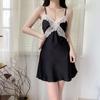 Summer Ice Silk Satin Lace Camisole Nightgown - Sexy and Tempting